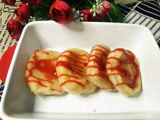 糯米香蕉饼的做法步骤:7