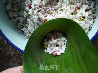 豆沙粽子的做法步骤:6