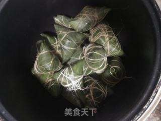 豆沙粽子的做法步骤:10