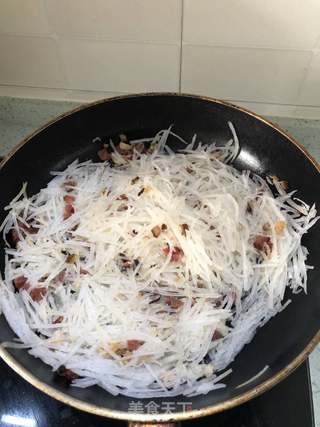 萝卜糕的做法步骤:4