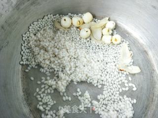 百合莲子绿豆粥的做法步骤:4