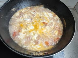西红柿手擀面的做法步骤:16