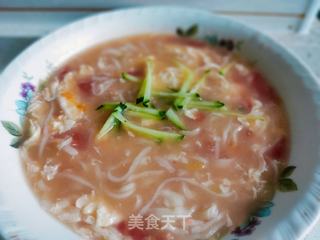 西红柿手擀面的做法步骤:17