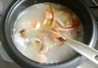 海鲜粥的做法步骤:10