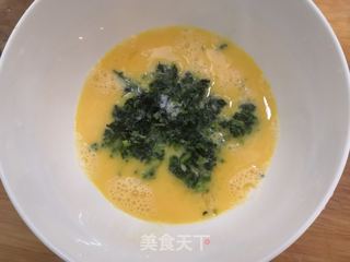 菠菜鸡蛋糕的做法步骤:9