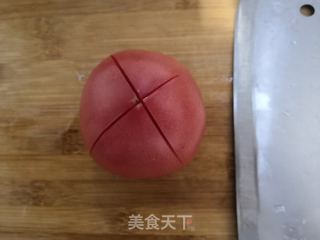 西红柿丝瓜补钙粥的做法步骤:10