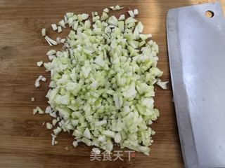 西红柿丝瓜补钙粥的做法步骤:15