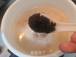 桃胶红糖美颜粥的做法步骤:9