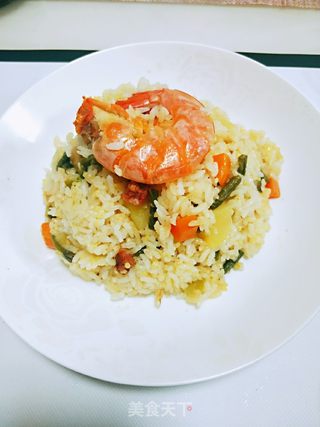 土豆腊肠豇豆焖饭的做法步骤:10