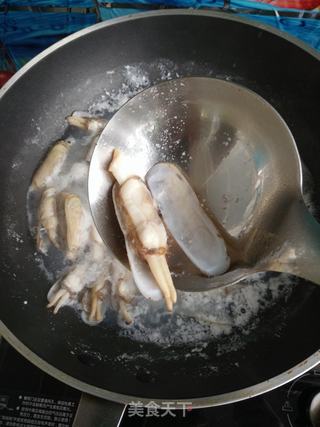香辣蛏子的做法步骤:4