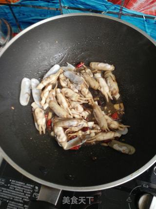 香辣蛏子的做法步骤:12
