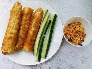 脱糖糍饭团的做法步骤:7