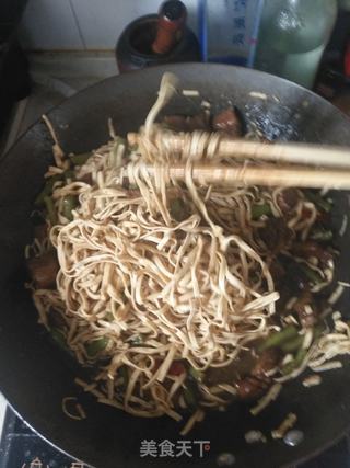 豆角焖面的做法步骤:10