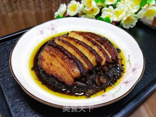 #梅菜扣肉的做法图解22