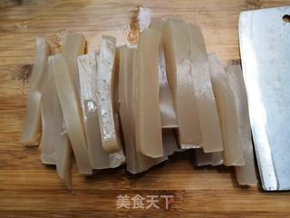 凉拌绿豆粉的做法步骤：2