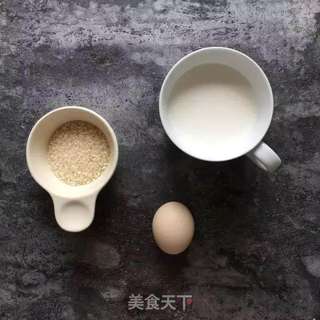 蛋奶白米盅的做法步骤：1