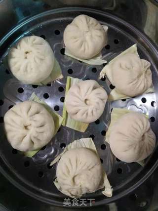 酱肉包子的做法步骤:8