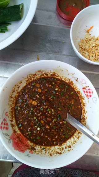 鸡丝凉面的做法步骤：7