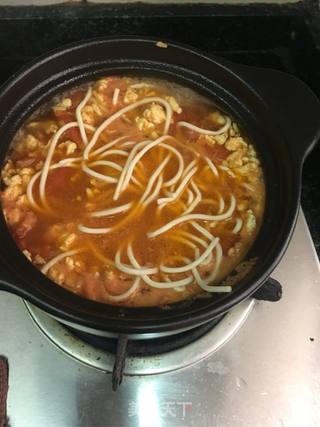 番茄鸡蛋面的做法步骤：12