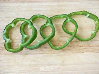 青椒米饭饼!的做法步骤:5