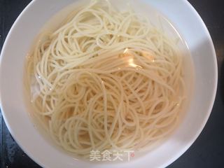 胡萝卜浓汤拌意大利面的做法步骤:5