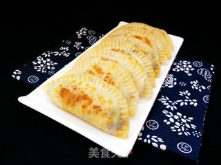 梅干菜鸡蛋馅盒子的做法步骤:13