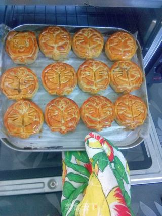 广式月饼的做法步骤:14