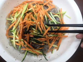 凉拌粉丝的做法步骤:14