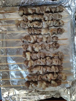 羊肉串的做法步骤:7