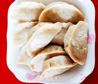 素馅汤面蒸饺的做法步骤:9