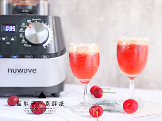 樱桃RIO酒冰饮的做法步骤:7