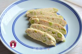 鸡肉青豆香肠的做法步骤:8