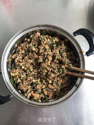 小葱香菇肉包的做法步骤:10