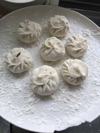 小葱香菇肉包的做法步骤:13