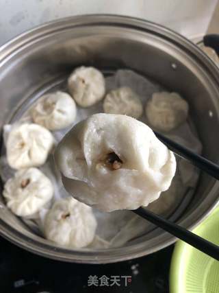小葱香菇肉包的做法步骤:15
