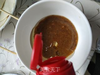 烤豆皮卷韭菜的做法步骤:6
