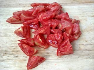 番茄盖浇饭的做法步骤:2