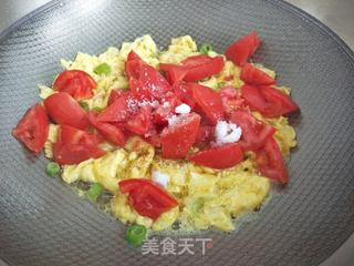 番茄盖浇饭的做法步骤:5
