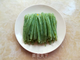 黄瓜凉粉条的做法步骤:7