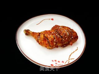 风味烤鸡腿的做法步骤：1