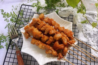 蜂蜜烤肉串的做法步骤:5