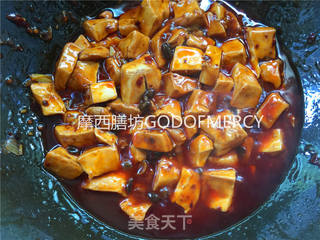 麻婆豆腐只要加1勺它,嫩滑无比开胃下饭的做法步骤:4