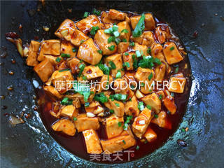 麻婆豆腐只要加1勺它,嫩滑无比开胃下饭的做法步骤:6