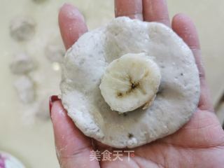 香蕉糯米饼的做法步骤：6