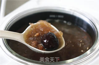 银耳红枣枸杞粥的做法步骤:7