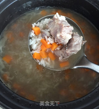 清热润燥咸肉粥的做法步骤：9