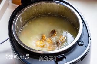 藜麦鲍鱼粥的做法步骤:7