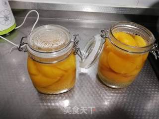 黄桃罐头的做法步骤:5
