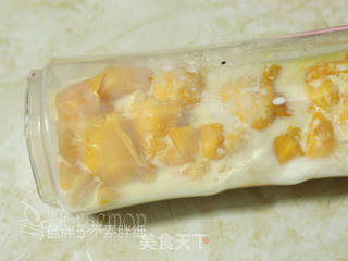 百香果芒果冰棍的做法步骤:5
