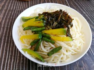 葱油拌面的做法步骤:10